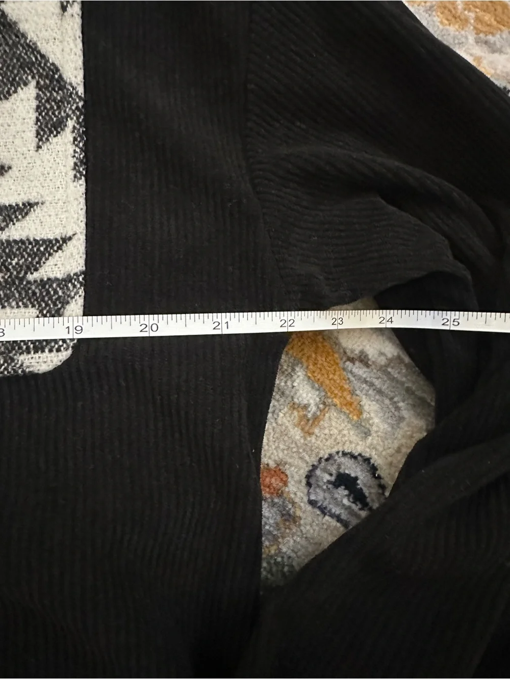 Midnight Bazaar Patchwork Buttoned Corduroy Shacket